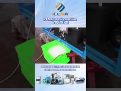 Трубная ледовая машина в середине распределения льда