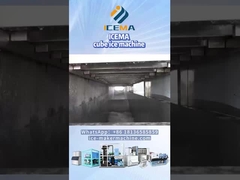 ICEMA Промышленная кубическая ледяная машина для доставки льда