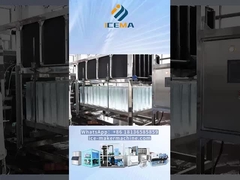 Лед из машины для прозрачного льда!