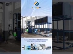 15-тонный дисплей трубной ледяной машины