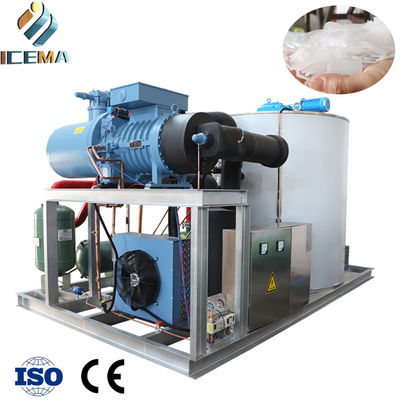 ICEMA Factory Supply Freshwater Ice Flakes Making Machine Flakes Ice Maker для рыболовства свежих морепродуктов