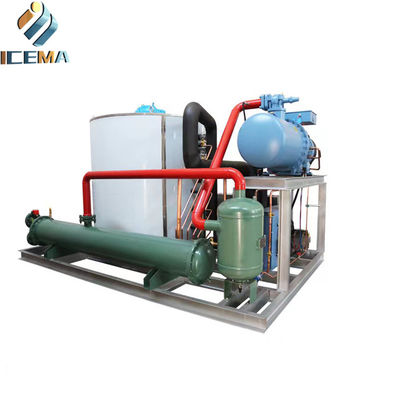 ICEMA Factory Supply Freshwater Ice Flakes Making Machine Flakes Ice Maker для рыболовства свежих морепродуктов
