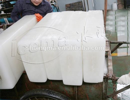 Пресная вода 10T Промышленная машина для производства льда 10000 кг 10T / 24H