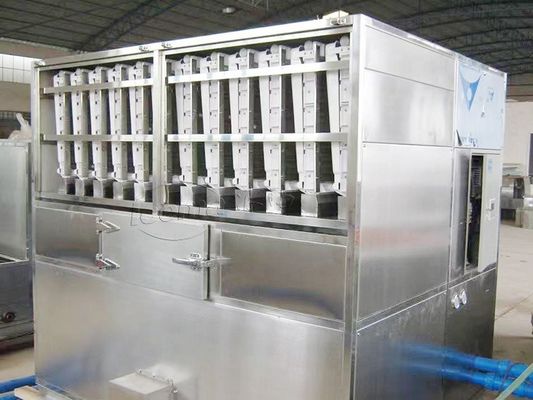 Автоматический куб льда делая машиной промышленное 8T/24h для фабрики льда индустрии напитка кофейни