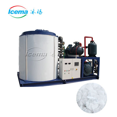 Купить 5 коммерчески тонн машины льда 20.5KW хлопь морской воды online manufacture