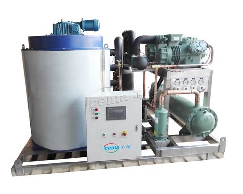 5 коммерчески тонн машины льда 20.5KW хлопь морской воды