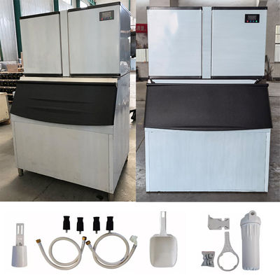 ICEMA 1000KG 24H Автоматическая 1-тонная машина для изготовления кубиков льда с компрессором Copeland