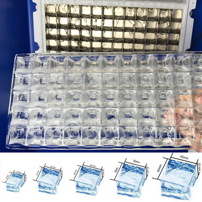 200кг 300кг 400кг 500кг ICEMA Ice Cube Maker Machine 760*830*1780 мм Размер льда 22x22x22 мм