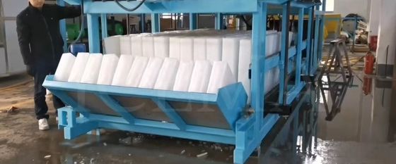 ICEMA 1T-20T/24H Ледовый блок с прямым охлаждением для крупного промышленного производства льда