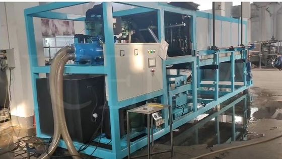 ICEMA 1T-20T/24H Ледовый блок с прямым охлаждением для крупного промышленного производства льда