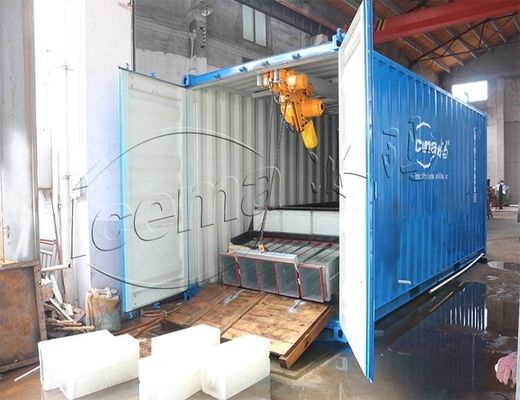 RefComp компрессор 31.25KW 8T Контейнерный блок ледяной машины съемный для порта и причала