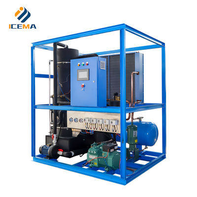 Frascold Industrial 1 тонны ледяной трубной машины надежное производство льда для промышленности