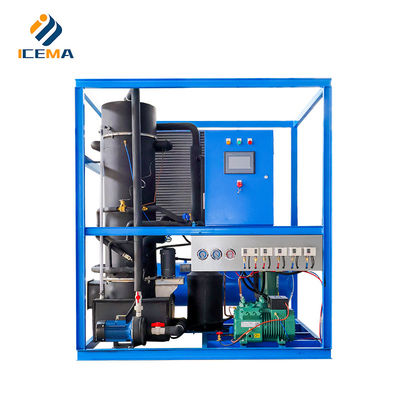 Frascold Industrial 1 тонны ледяной трубной машины надежное производство льда для промышленности