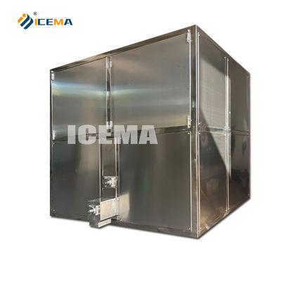 Хорошая цена 2Т кубическая ледяная машина Промышленный 1860W ледокольный кристалл для хранения льда 2ТОН польза онлайн
