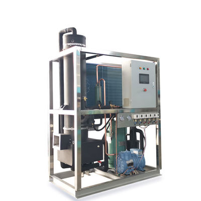 Купить Automatic 1T/24H Large Tube Ice Machine with SUS304 Stainless Steel and R404 Refrigerant for Commercial Use online manufacture
