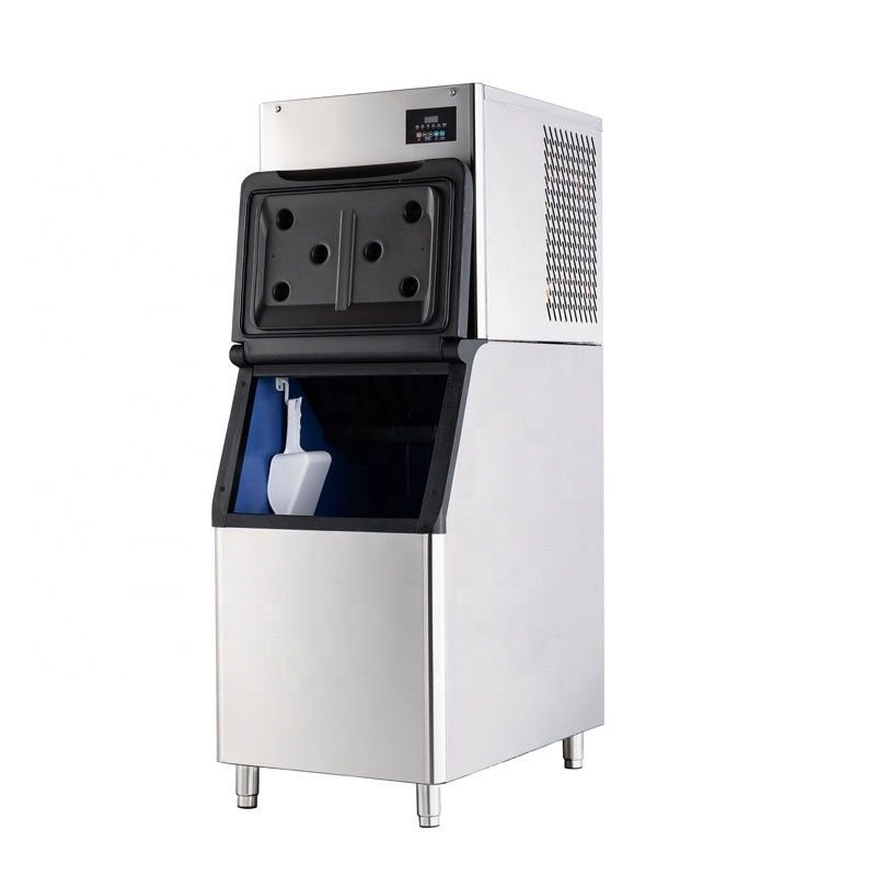 220V 1P 50HZ настройка ICEMA коммерческая кубическая ледовая машина для ресторана или магазина