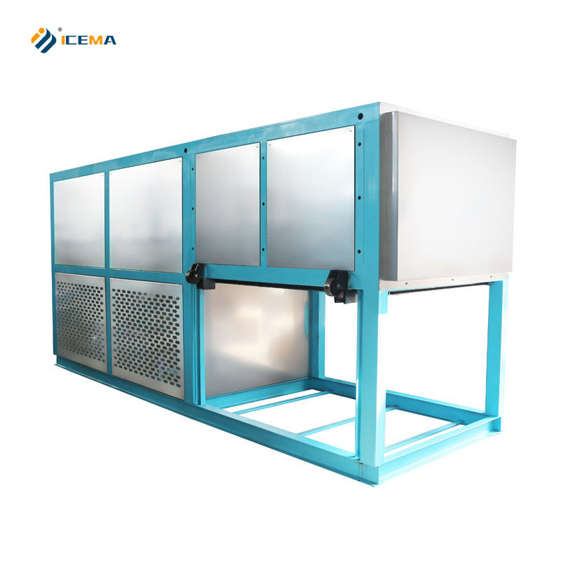 ICEMA Automatic 2T Ice Block Machine Maker для промышленности Другие машины для хранения льда