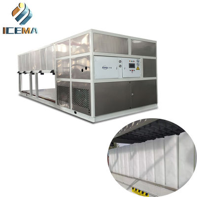 Хорошая цена Промышленная сразу охлаждая машина льда 118KW блока 15T онлайн