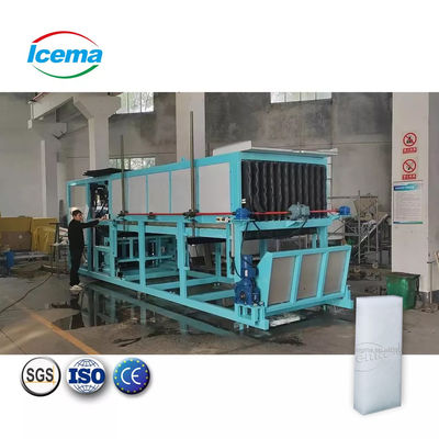 Хорошая цена ICEMA 1T-20T/24H Ледовый блок с прямым охлаждением для крупного промышленного производства льда онлайн