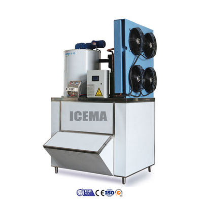 Хорошая цена 3.6KW Промышленный портативный производитель льда для рыбы 1T/2T/3T/5T онлайн